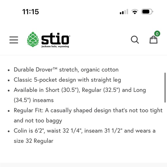 Stio Rivet jean - Picture 7 of 7